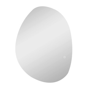 Oglindă de Baie LED cu Comutator Tactil Inteligent și Intensitate Reglabilă, 80x5x60 cm, Argintiu - Img 1