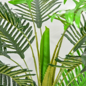 palmier artificial in ghiveci, 42 frunze, 185cm, verde - Img 7