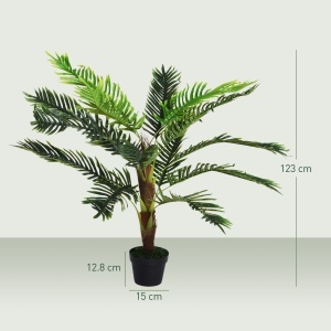 Planta Artificiala Palmier Cycas 123cm - Img 3