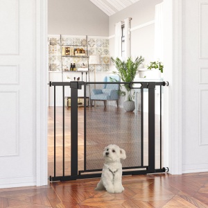 Poarta de Siguranta Reglabila 76–103 cm pentru Usi/Scari – Negru - Img 2