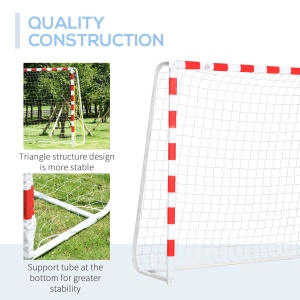 Poarta Fotbal 302×83×201 cm – Plasa Rezistenta pentru Toti - Img 5