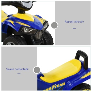 Quad Goodyear Copii 12–36 Luni – Cu Lumini & Sunete - Img 6