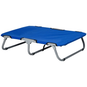 saltea pliabila caini, 71x58x18cm albastru - Img 1