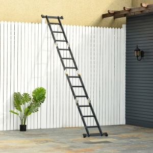 Scara Aluminiu 5-in-1 – Pliabila cu Panouri de Sustinere - Img 9