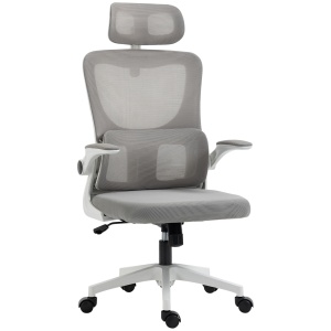 Scaun Birou Ergonomic – Cu Tetiera Reglabila & Suport Lombar - Img 1