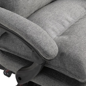 Scaun Birou Ergonomic – Masaj 6 Puncte & Reglabil, Gri - Img 8