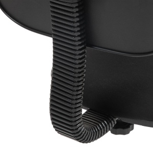 Scaun de Birou Rotativ cu Înălțime Reglabilă din Material Elastic, Negru - Img 8