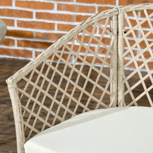Set de Mobilier de Gradina din 3 piese din Ratan - Img 8