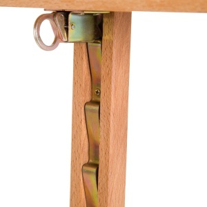 Șevalet de Desen cu Suport pentru Pânză Reglabil din Lemn 65x68x174-230cm - Img 8
