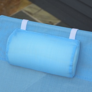 sezlong pliabil cu spatar reglabil si perna, 182x56x28cm - Img 8
