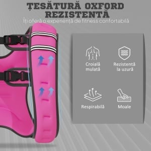 Soozier Vestă de Greutate Confortabilă cu Buzunar, Negru - Img 4