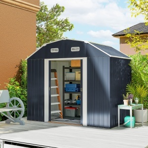 sopron Depozitare 8×4 ft – Exterior pentru Unelte & Accesorii - Img 2