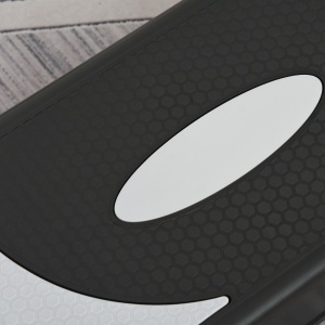 Stepper pentru aerobica reglabil in inaltime 10-15-20 cm, anti-alunecare, Negru si Gri - Img 8