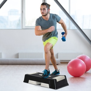 stepper profesional pentru aerobic, inaltime reglabila - Img 2