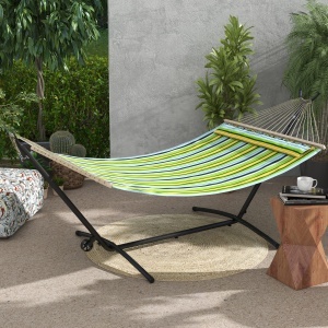 Suport pentru hamac 9,5ft, Hamac portabil cu roti, Supor - Img 2