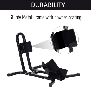 Suport pentru Motocicletă Reglabil pe 3 Nivele, Sistem de Blocare Roți Motocicletă în Metal cu Găuri, 60x55x43 cm, Negru - Img 5