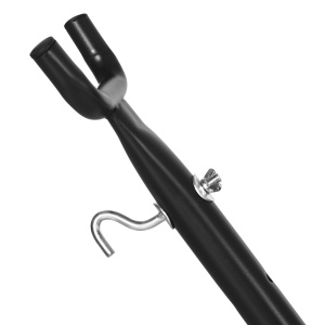 Suport Schelet pentru Hamac Reglabil Max. 150 Kg, Negru, 280x120x110cm - Img 8