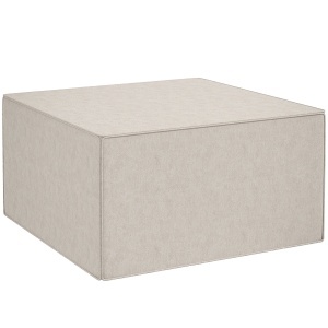 Taburet pentru Picioare 2 în 1 cu Hușă Detașabilă, Suport pentru Picioare, 75x75x41 cm, Bej