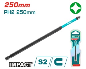 TOTAL - BIT DE IMPACT PH2X250mm
