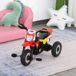 Tricicleta Copii 18–36 Luni – Stil Motocicleta cu Lumini & Sunete - Img 7