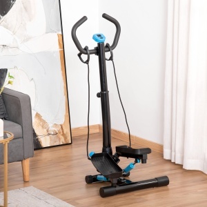 Twist Stepper – Aparat Fitness cu Benzi Elastice & LCD - Img 2