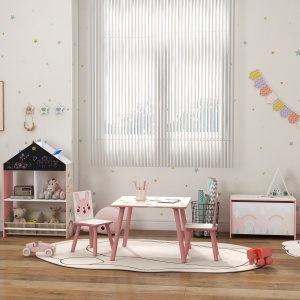 Unitate de depozitare a jucariilor pentru copii sertare rafturi detasabile pentru dormitorul copiilor sufragerie decor pentru cresa roz - Img 8