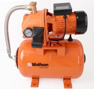 WOLFSON - HIDROFOR CAP POMPA FONTA - CU EJECTOR - 24L - 800 - 3D - 800W