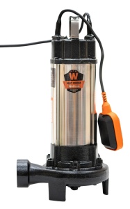 WOLFSON - POMPĂ‚ SUBMERSIBILĂ‚ - APĂ‚ MURDARĂ‚ - CU TOCATOR EXT -WQW-1500D-F PRO