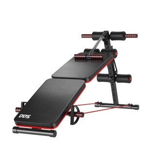 Bancă Sit‑Up Pliabilă cu Înălțime Reglabilă pentru Casă, Birou și Sală, Antrenament Abdomen & Fitness - Img 4