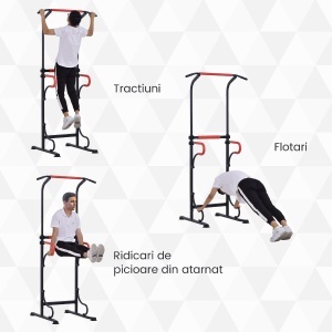 Bara Tractiuni Reglabila – Aparate Fitness, 120 kg - Img 4