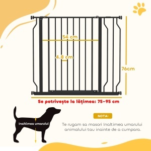 Barieră Reglabilă pentru Câini - Img 3