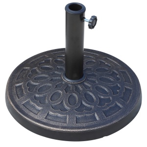 Baza pentru Umbrela Rotunda in Rasina, Bronz Φ44x33cm