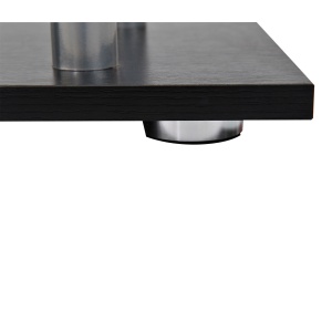 Bibliotecă cu Design Modern 4 Rafturi, Neagră, 80x30x145cm - Img 9