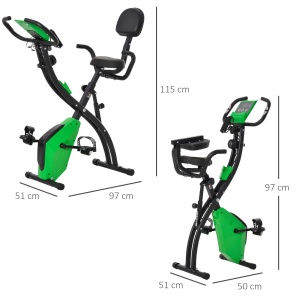 Bicicleta Pliabila 2 în 1 Rezistenta 8 Nivele Elastice pentru Brate - Img 3