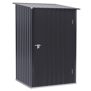 Casuta Gradina 100×103×160 cm – Lamiera Otel cu incuietoare - Img 1