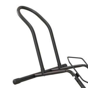 Cavalet pentru Biciclete pentru Anvelope, Suport de Bicicletă de Podea din Oțel, 59x41x38 cm, Negru - Img 8