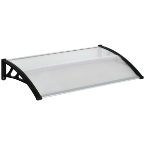 Copertina Exterior 110×60 cm – Policarbonat Transparent & Aluminiu - Img 1