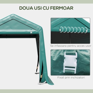 Copertina Garaj 2,4×2 m – Pentru Auto, Moto si Biciclete - Img 5