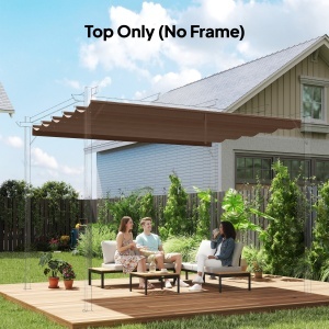 Copertina Pergola din Poliester Rezistent 350×260 cm - Img 2