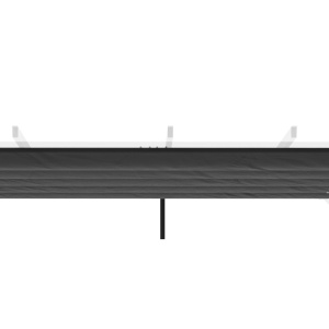 Copertina retractabila pentru pergola, Copertina de rezerva din material textil pentru pergola de 3 x 3 (m), gri inchis - Img 7