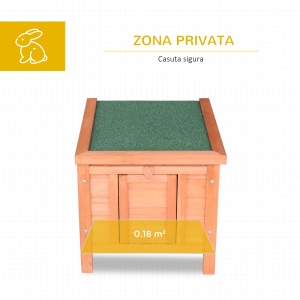 cusca cu trapa pentru animale, 46x39x30 cm cm - Img 5