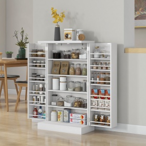 Dulap Bucatarie Cu Usi Duble – 5 Niveluri & 12 Rafturi Spatioase - Img 2
