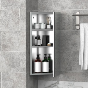 Dulapior Colt Baie – Otel cu Oglinda 60×30×18,4 cm - Img 2