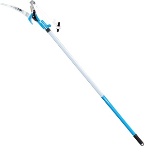 Foarfeca si fierastrau pentru taiat crengi la inaltime cu maner telescopic Aquacraft
