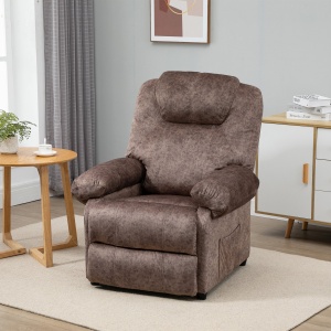 Fotoliu Relax Maro – inclinabil Manual cu Material Textil - Img 2