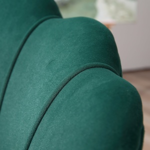 Fotoliu Vintage – Catifea Verde, Design Elegant Dormitor - Img 9