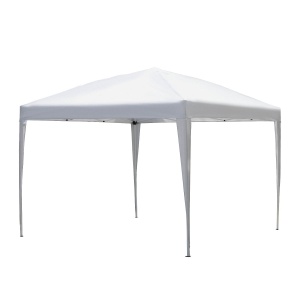 Gazebo Pliabil pentru Grădină - Alb, 2.95x2.95m, cu Accesorii Incluse - Img 6