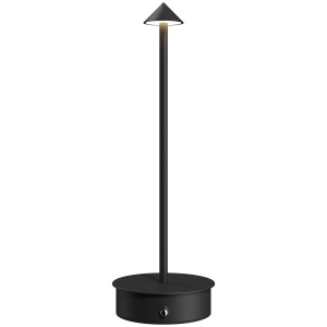 Lampă de Masă Touch Reîncărcabilă cu USB Autonomie 4-8 Ore Negru