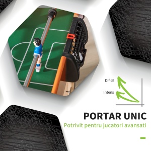 Masa Fotbal Arcade – Mini Joc Compact Cu 2 Mingi Incluse - Img 4
