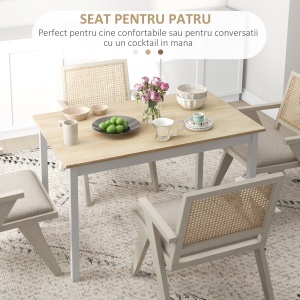 Masa Rustica pentru Bucatarie – 4 Persoane - Img 4